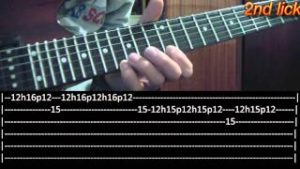 Walk Guitar Solo Lesson – Pantera(with tabs)